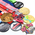 Pas de commande minimum Concevez votre propre souvenir Médaille de finisseur de marathon sportif sur mesure